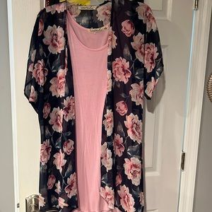 LibertyLove dress + kimono